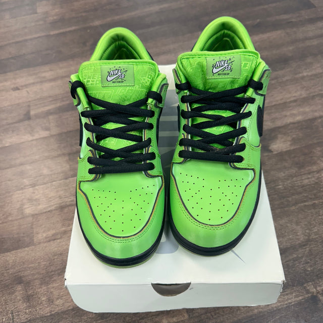 Buttercup Powerpuff Girls Nike SB Dunk Low (USED)