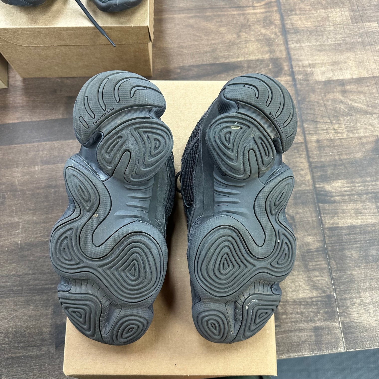 Utility Black Yeezy 500 (USED, No Box)