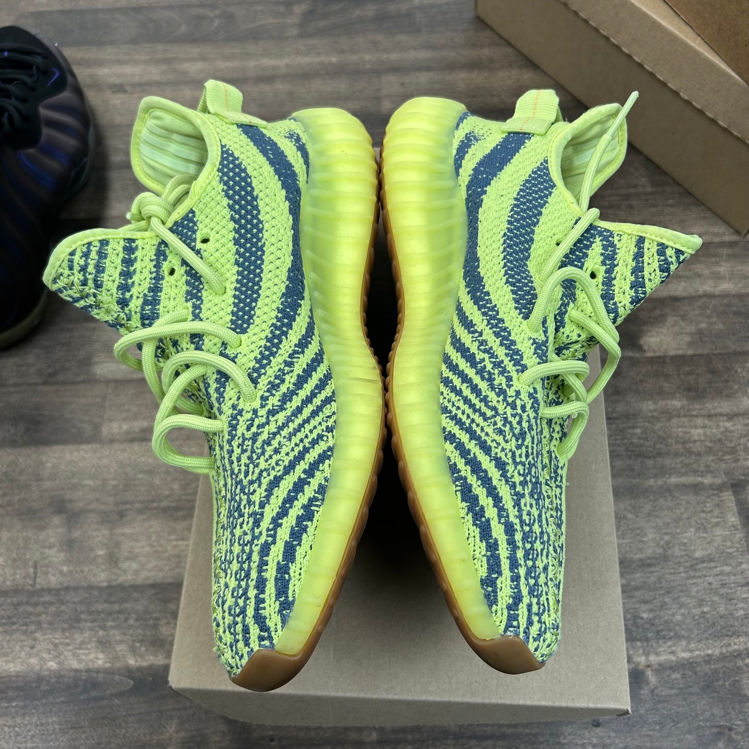 Semi Frozen Yellow Yeezy 350 (USED, No Box)