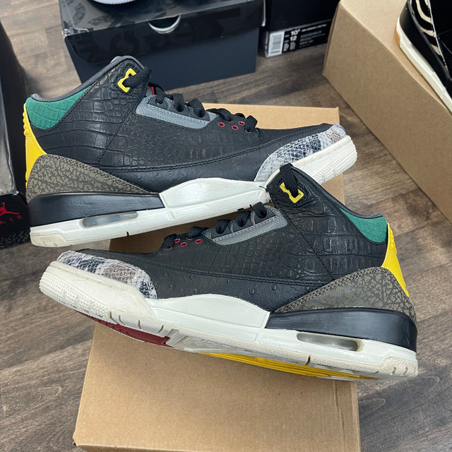 Animal Instinct 2.0 Jordan 3 (USED, No Box)