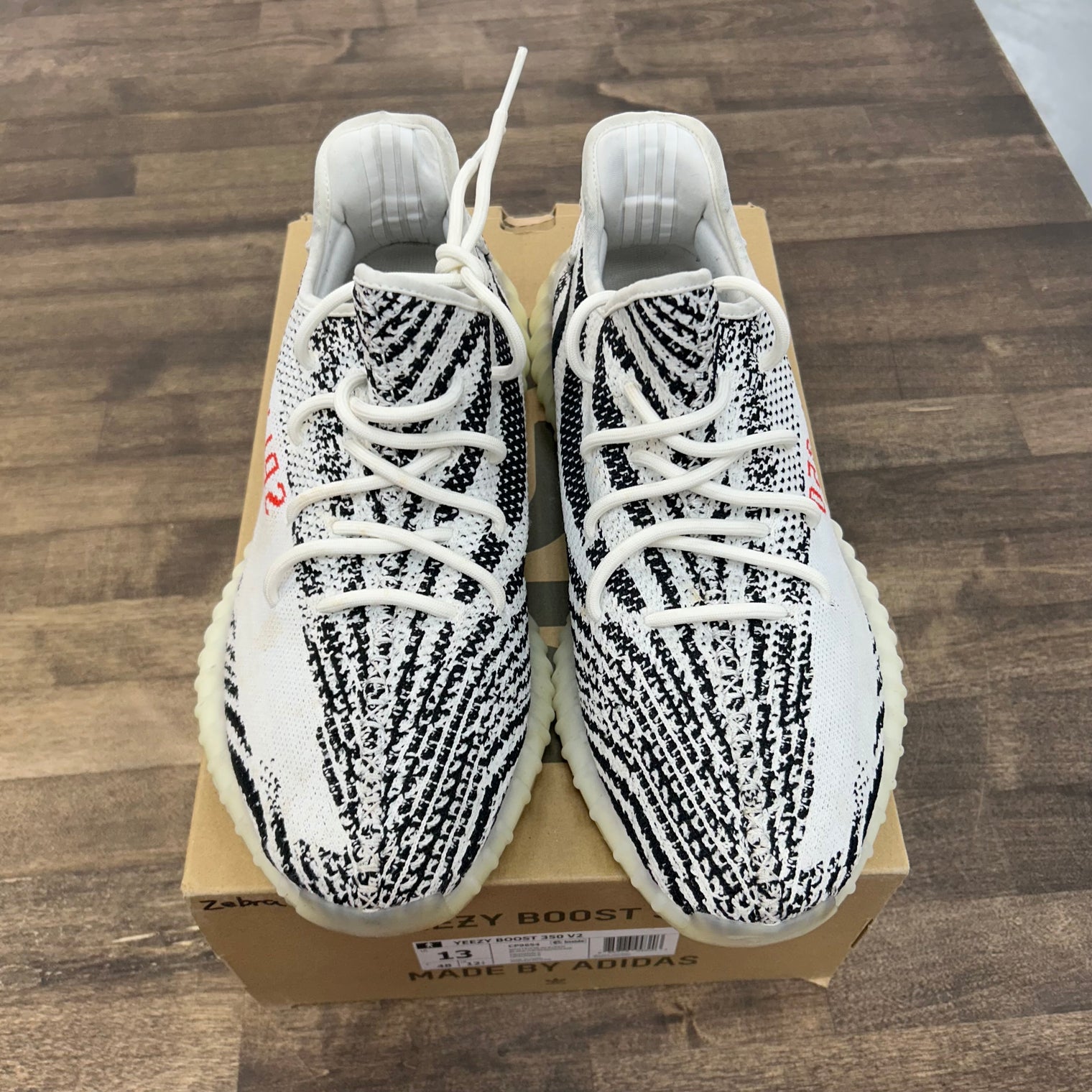 adidas Yeezy Boost 350 V2 Zebra (US 13) (USED)