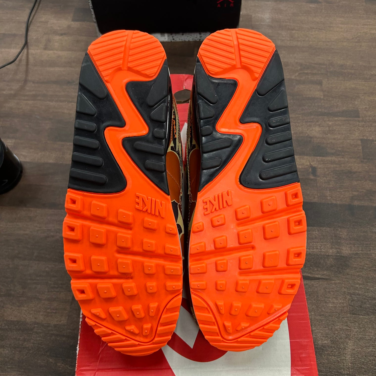 Duck Camo Orange Air Max 90 (Lightly Worn)