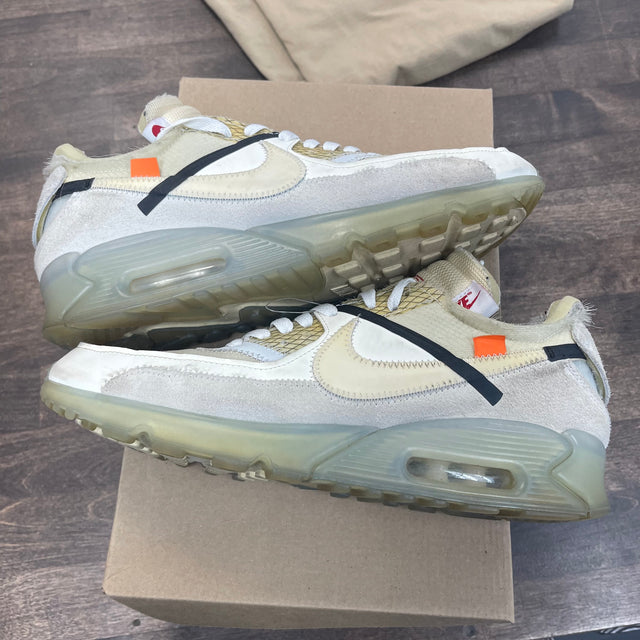 Off White The Ten Air Max 90 (USED,No Box)
