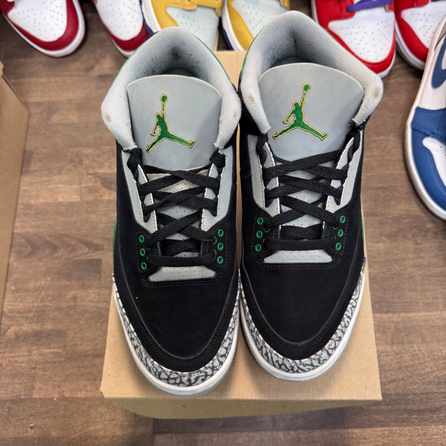 Pine Green Jordan 3 Retro (USED, No Box)