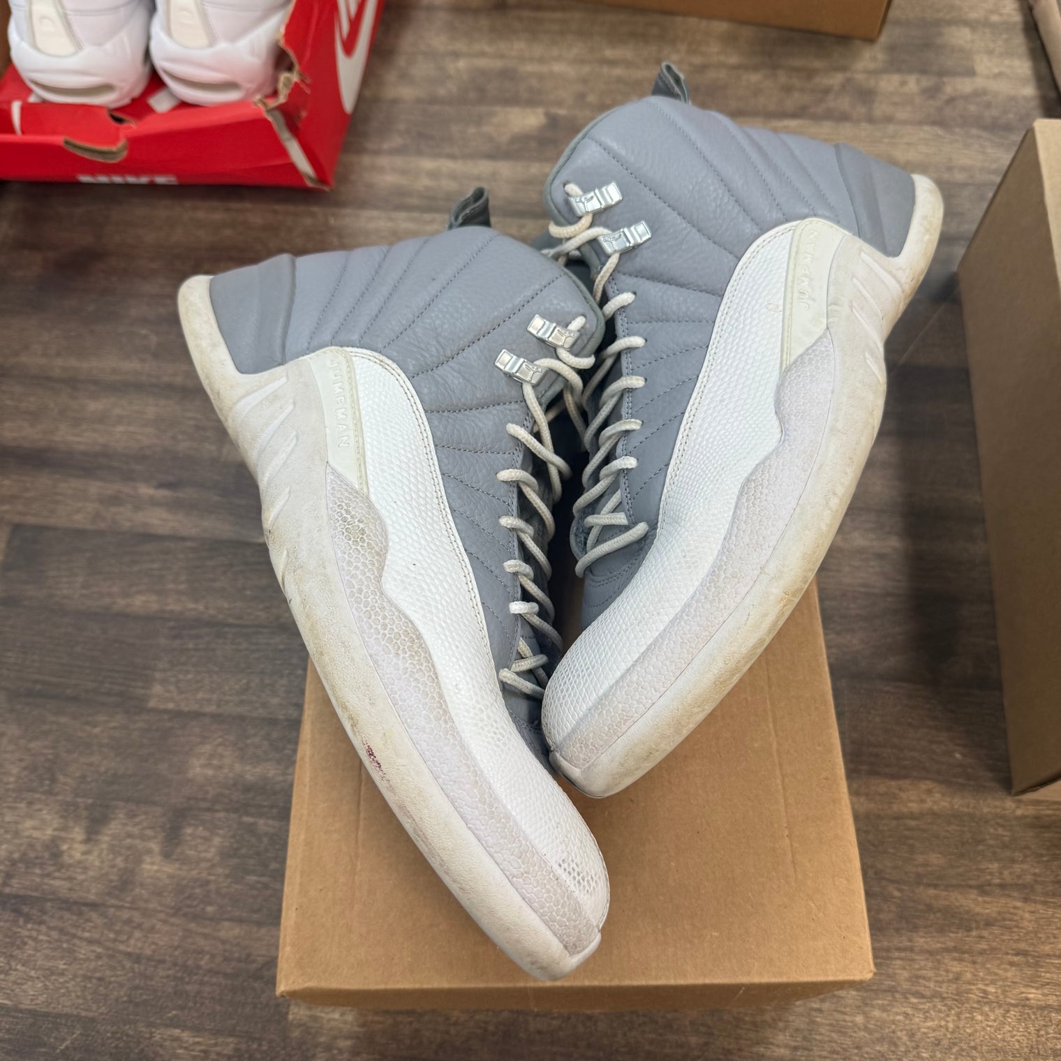 Stealth Jordan 12 Retro (USED,No Box)