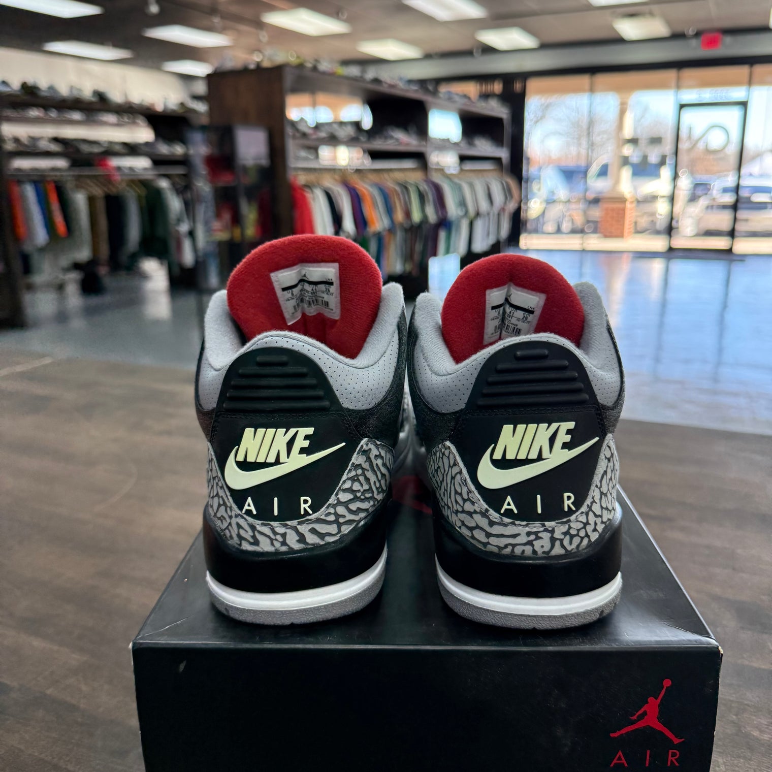 Black Cement Jordan 3 Retro (2018) (USED)