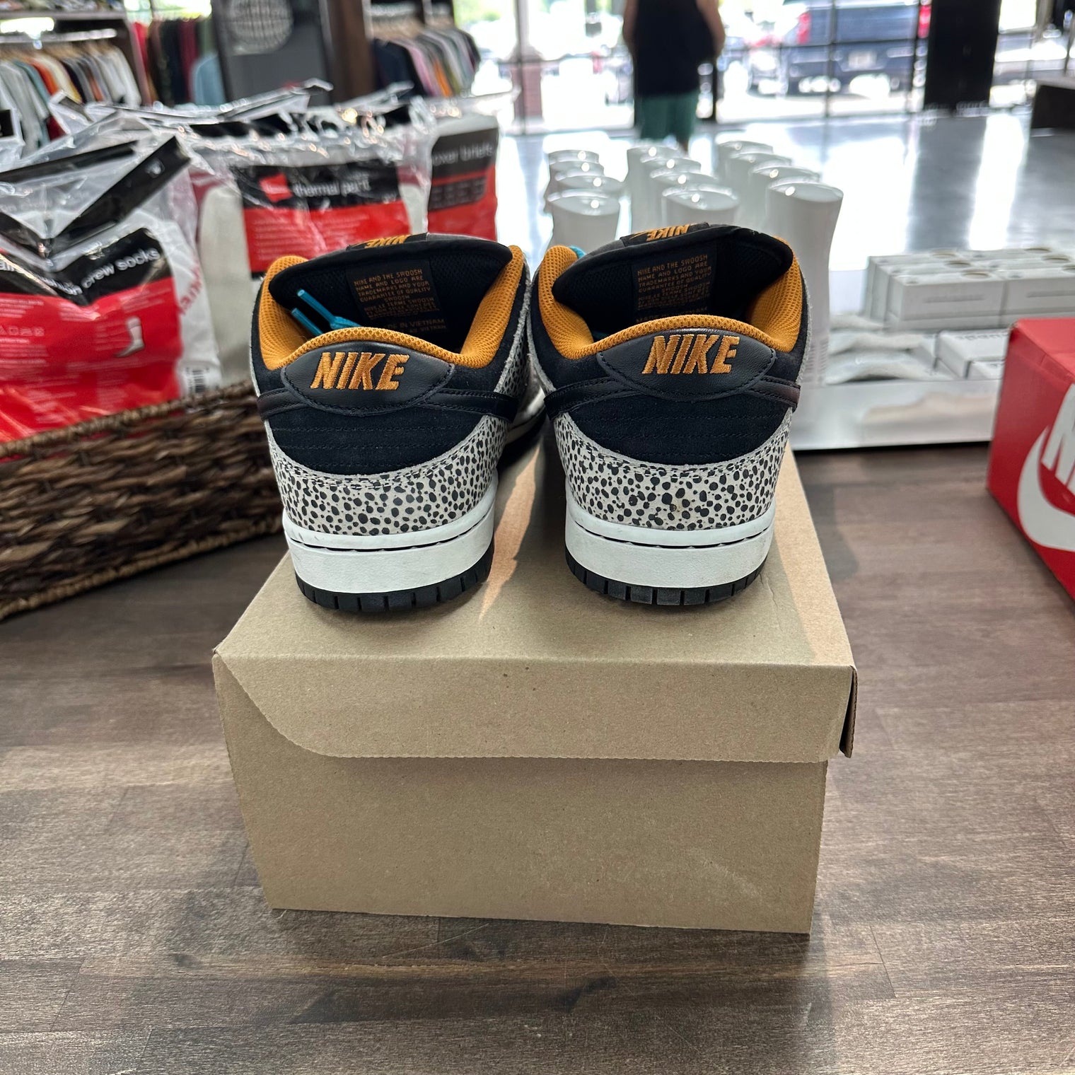 Electric Safari SB Dunk Low (Used, No Box)