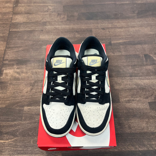Black Suede Dunk Low (W) (USED)