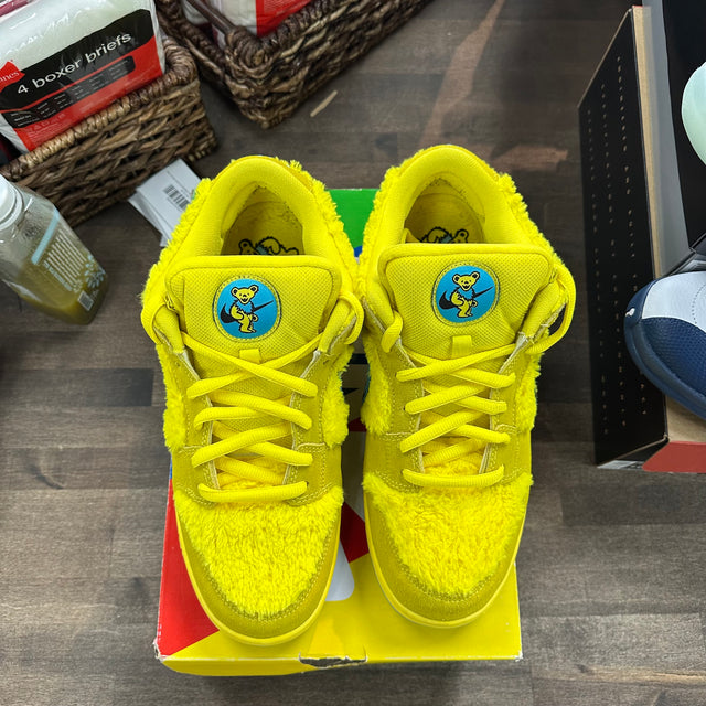 Nike SB Dunk Low Grateful Dead Bears Opti Yellow (US 11) (USED)