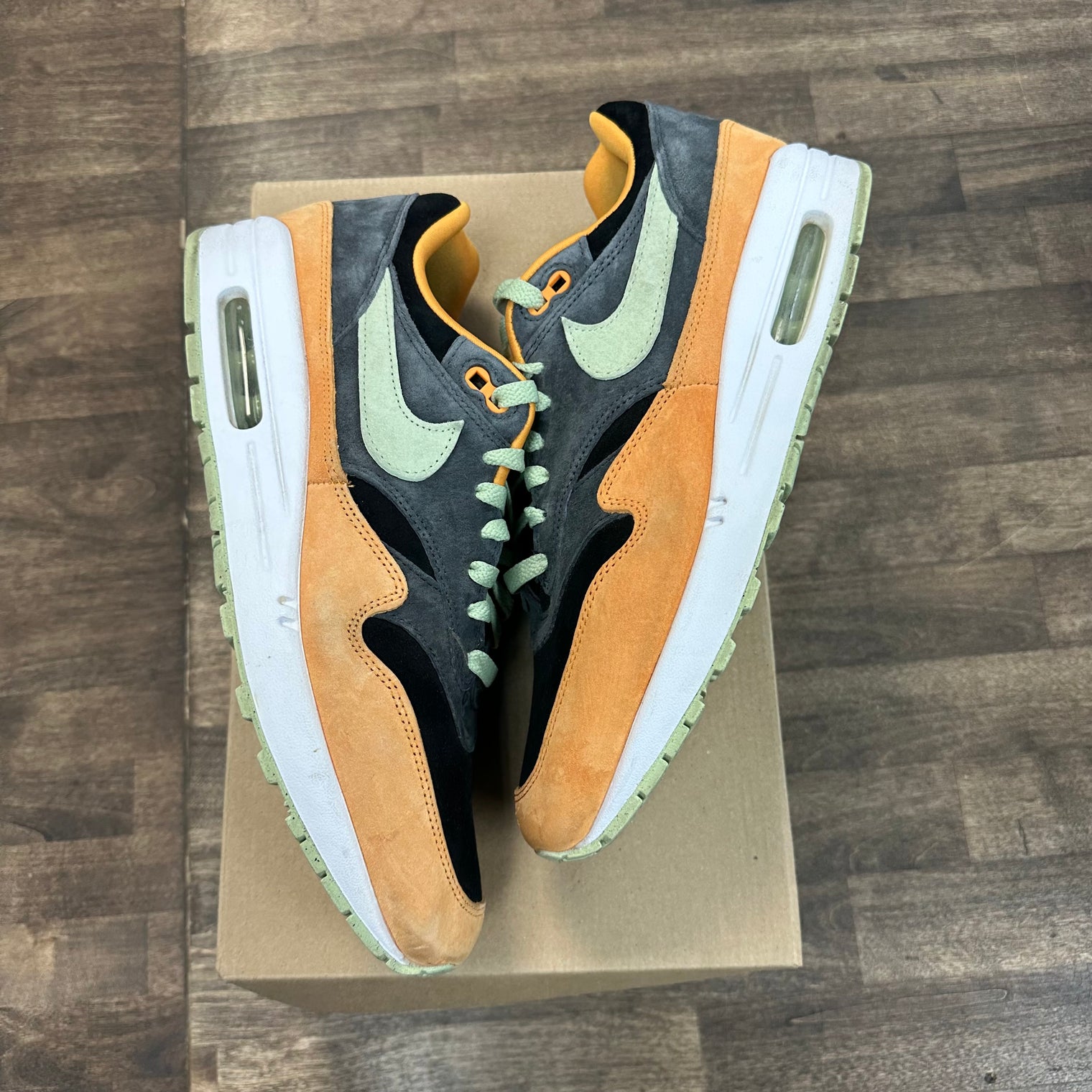 Duck Honey Dew Nike Air Max 1 PRM (USED, No Box)