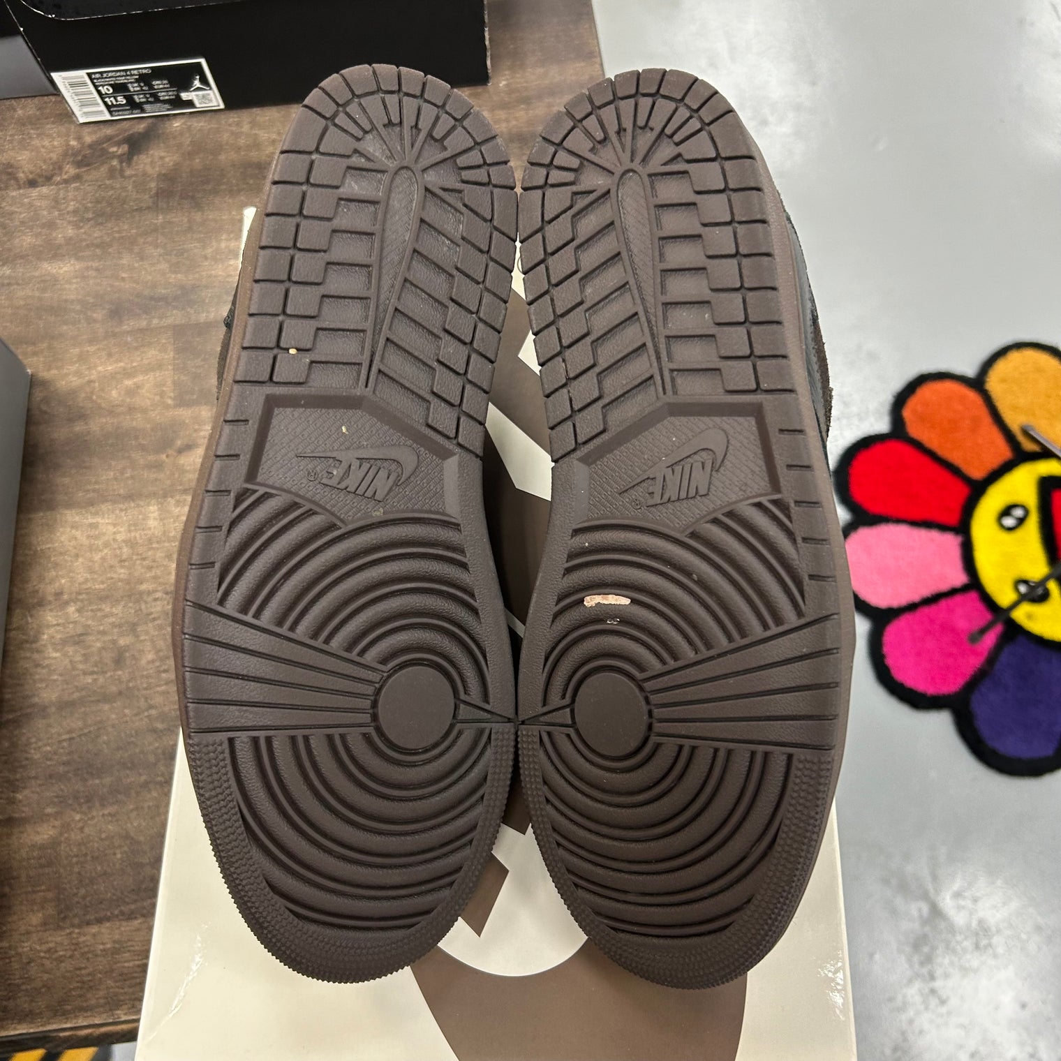 Velvet Brown Travis Scott Jordan 1 Low OG (USED)