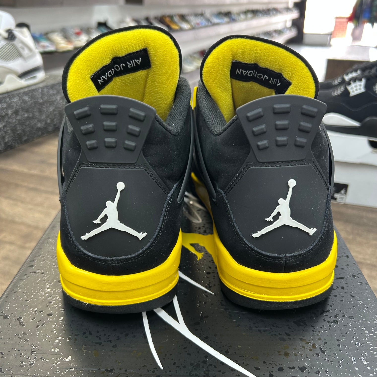 Yellow Thunder Jordan 4 Retro (Used)