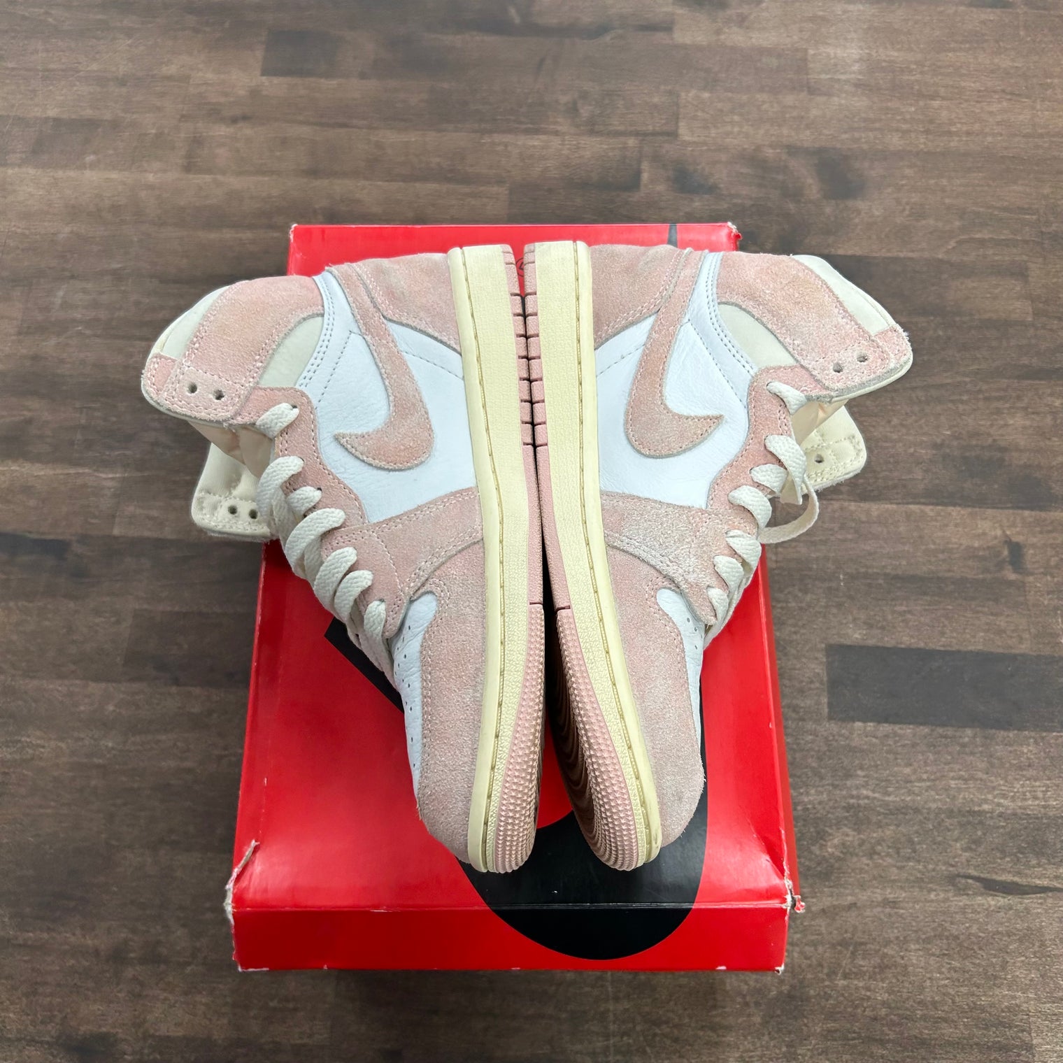 Washed Pink Jordan 1 High (USED)