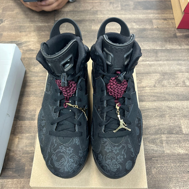 SD Triple Black Jordan 6 (W) (USED,No Box)