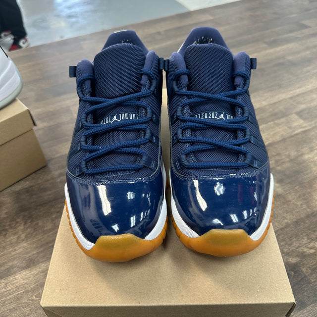 Navy Gum Jordan 11 Low (USED, No Box)