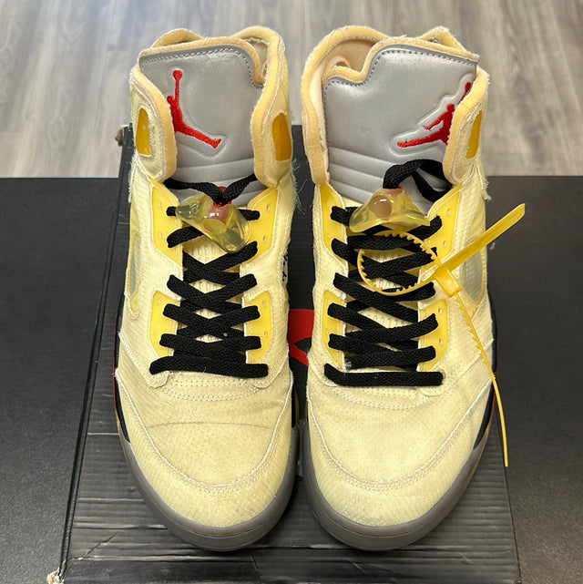 Off-White Jordan 5 Sail (USED)