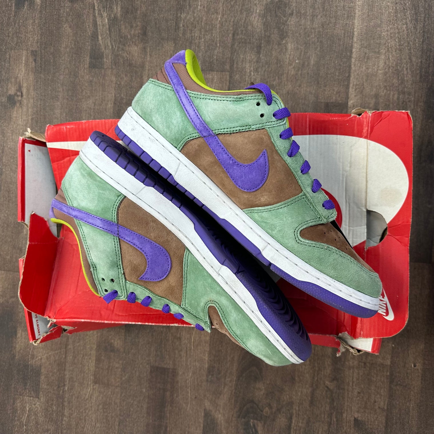 Veneer Dunk Low (USED)