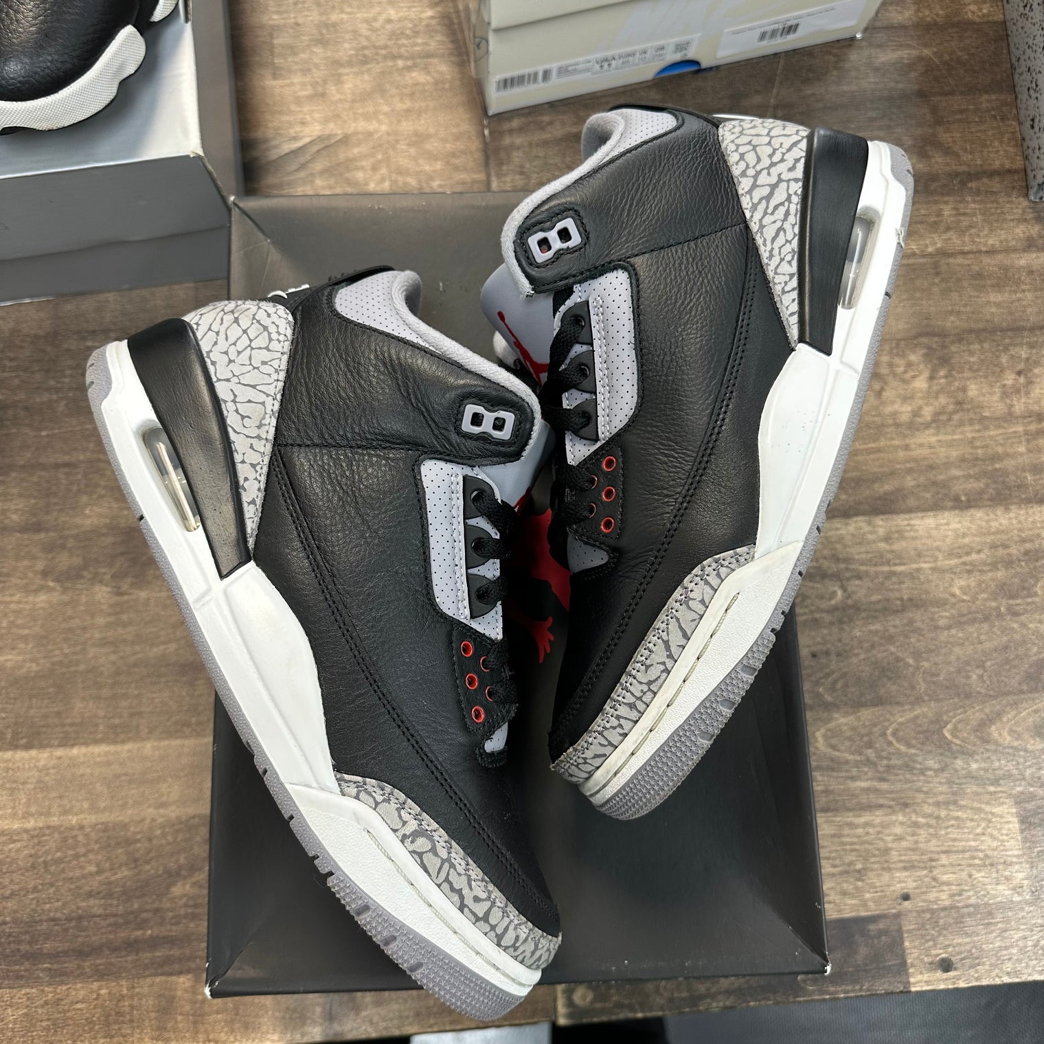 Black Cement Jordan 3 Retro (2024) (USED)
