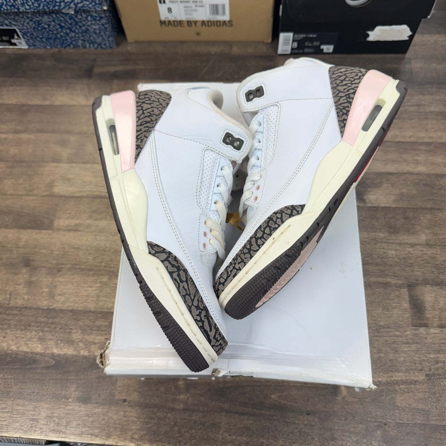 Neapolitan Dark Mocha Jordan 3 Retro (W) (USED)