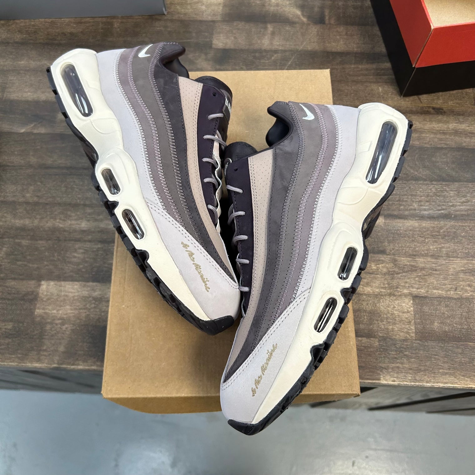 A Ma Maniere Diffused Taupe Nike Air Max 95 SP (USED, No Box)