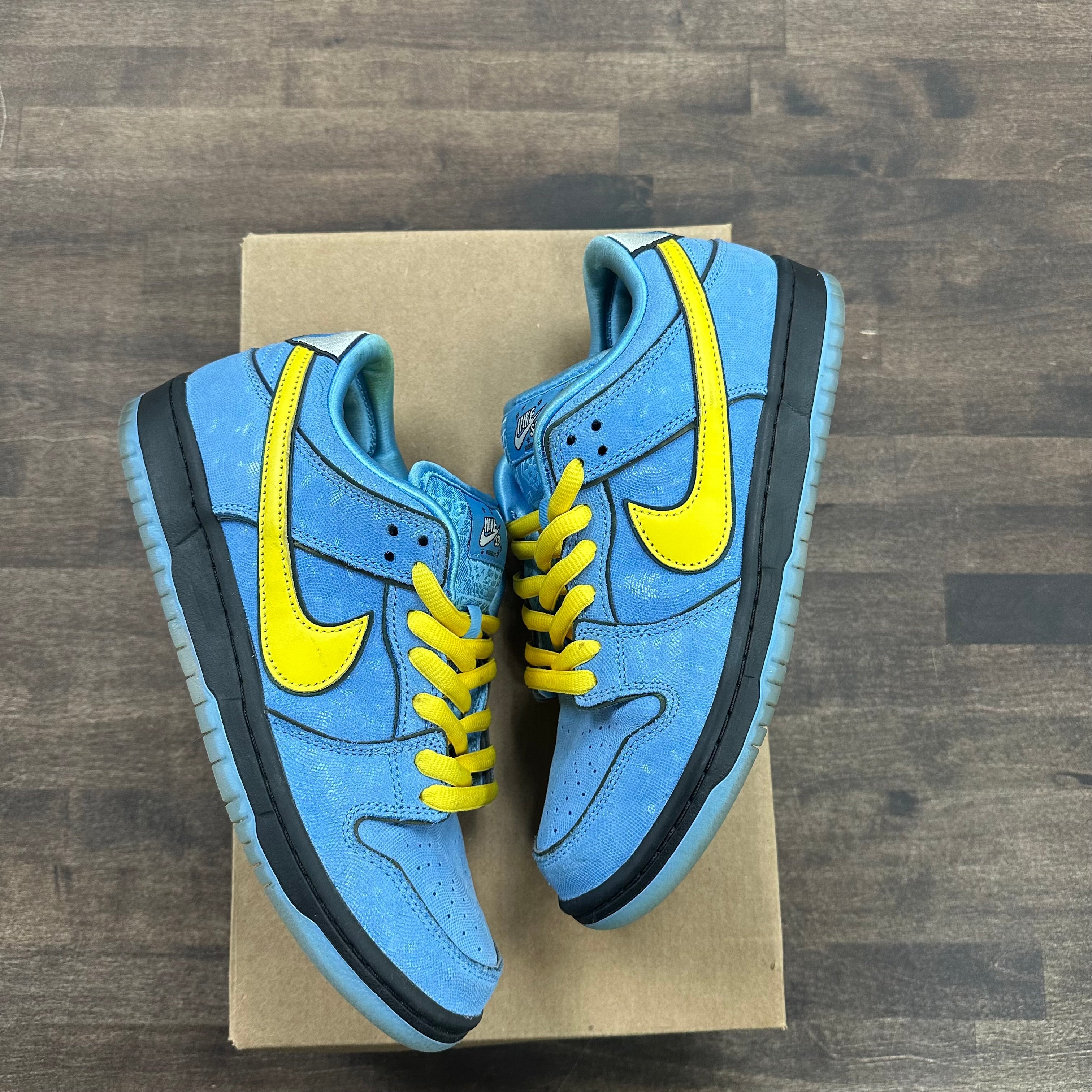 Nike SB Dunk Low The Powerpuff Girls Bubbles (US 7.5) (USED,No Box) Size 7.5 (Pre-Owned) - Image 1