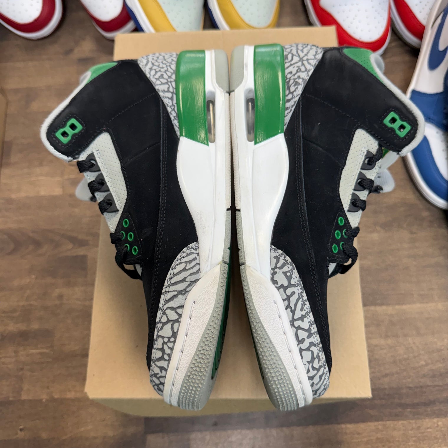 Pine Green Jordan 3 Retro (USED, No Box)