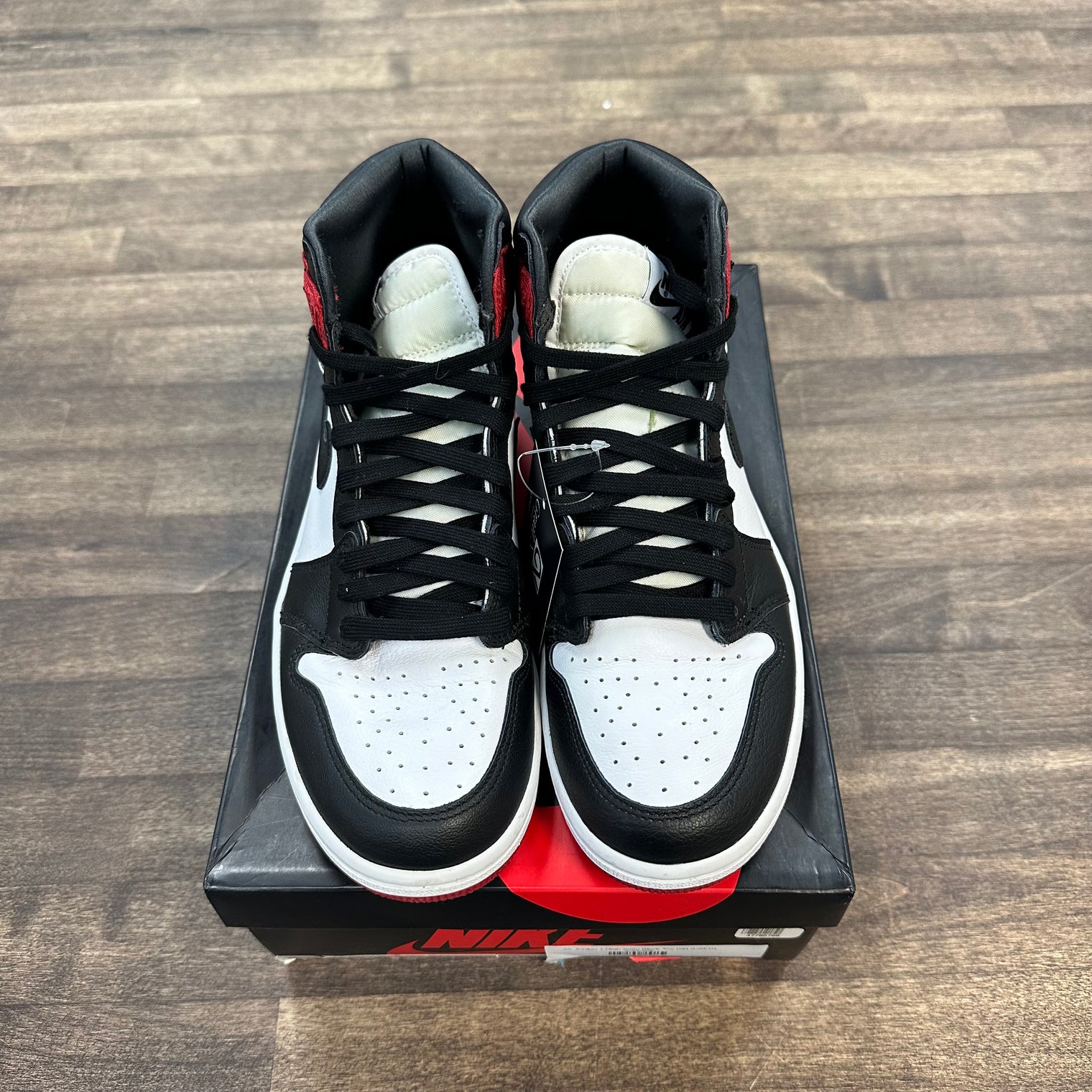 Air Jordan 1 High Satin Black Toe (W) (USED)