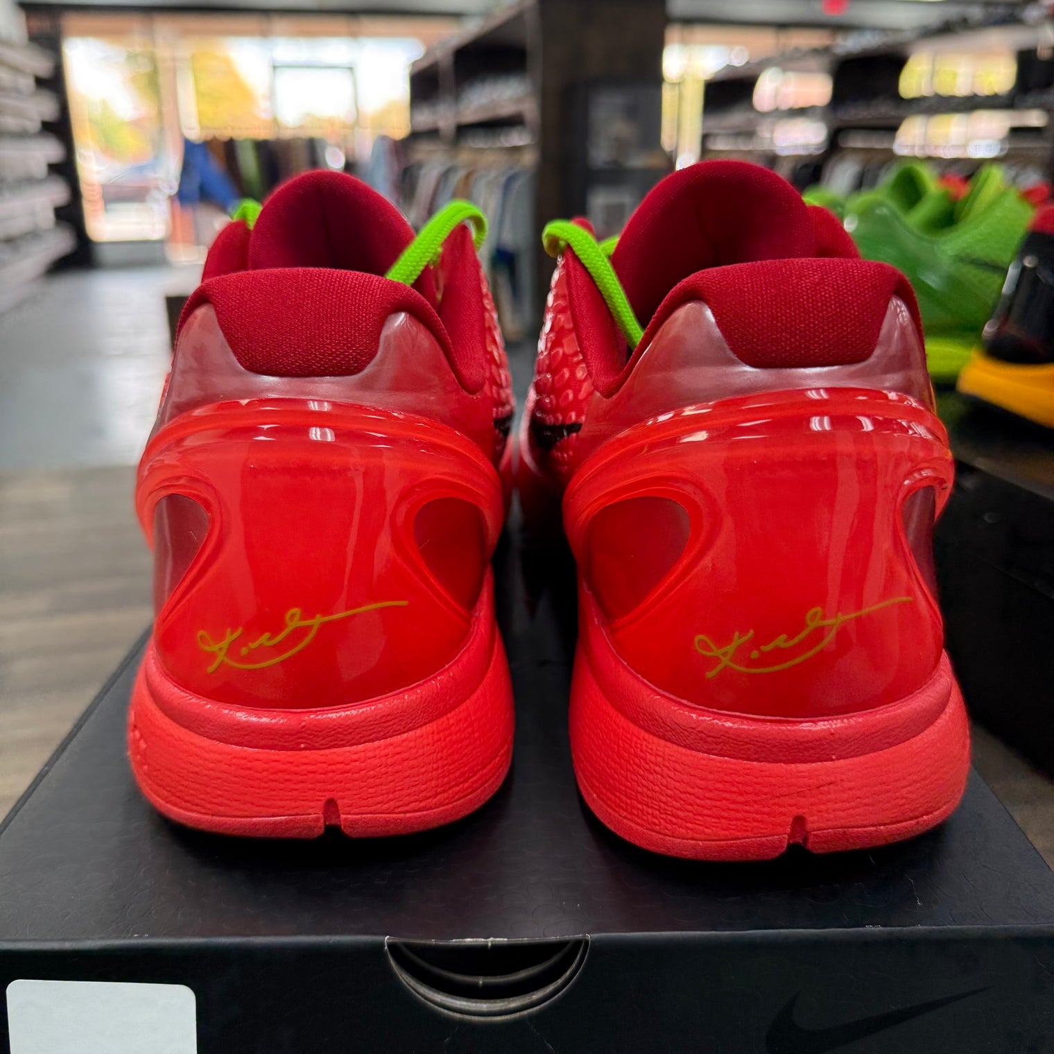 Reverse Grinch Nike Kobe 6 Protro (USED)