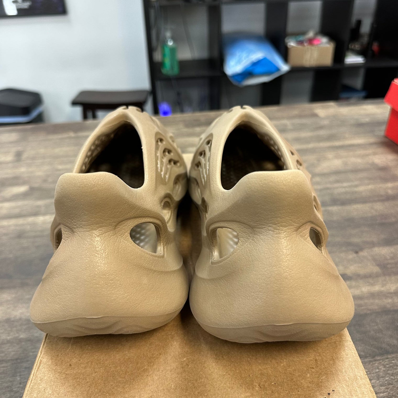 Stone Taupe Yeezy Foam RNNR (USED, No Box)