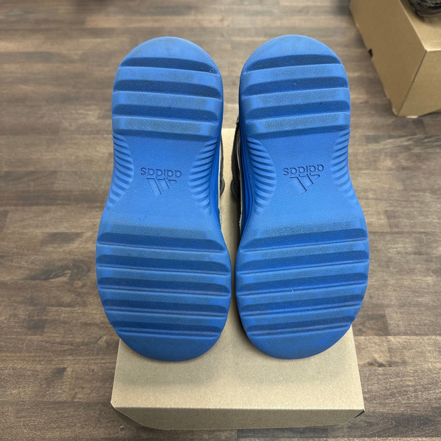 Taupe Blue Yeezy Boot (USED, No Box)