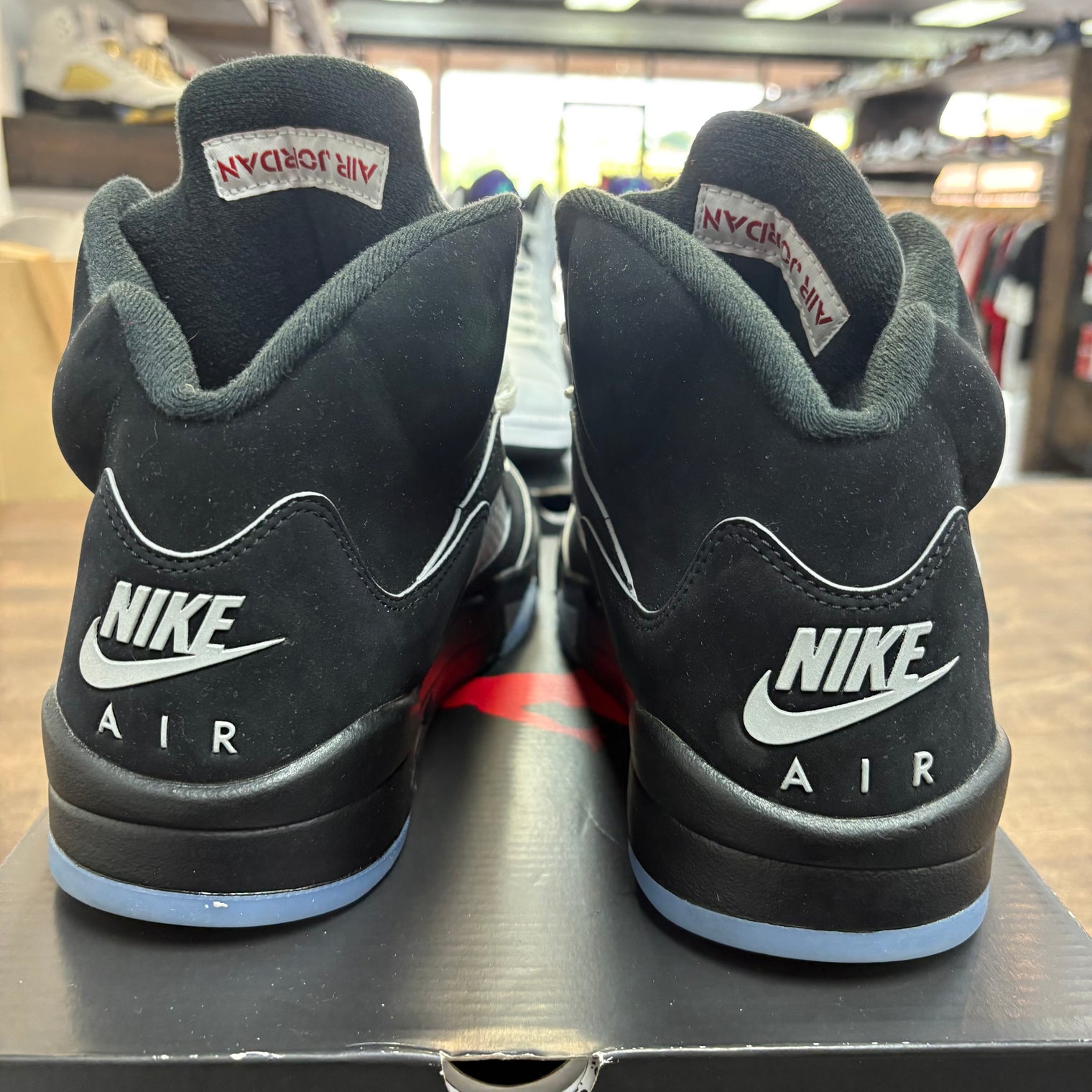 Black Metallic Jordan 5 (2025) (USED)