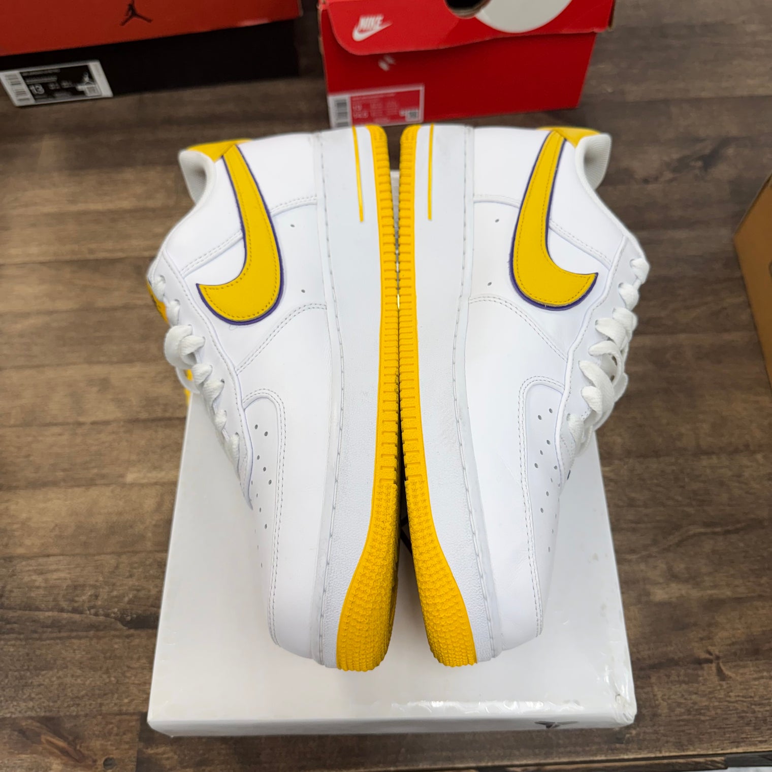 Kobe Bryant Lakers Home Nike Air Force 1 Low Retro QS (USED)