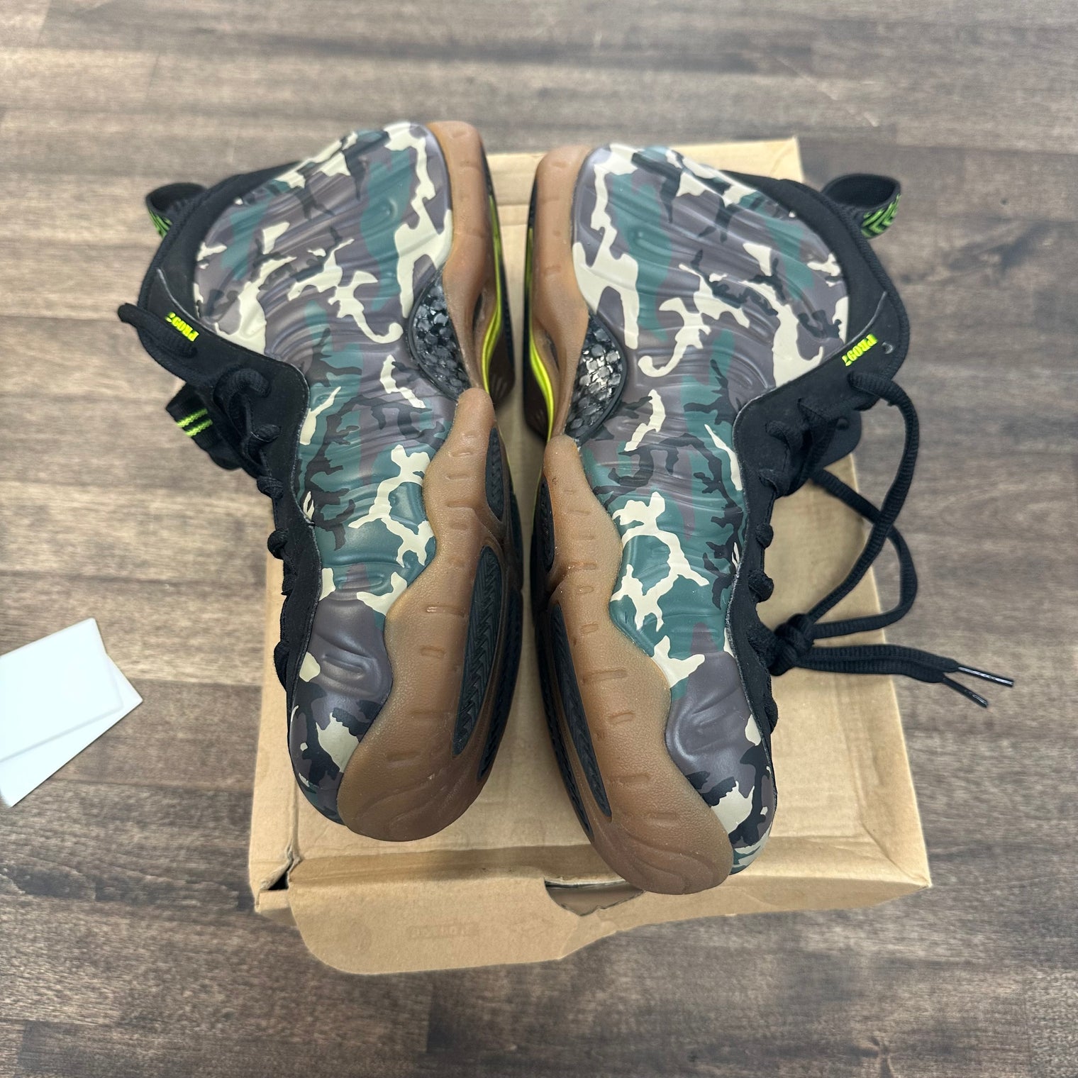 Army Camo Air Foamposite Pro (USED)