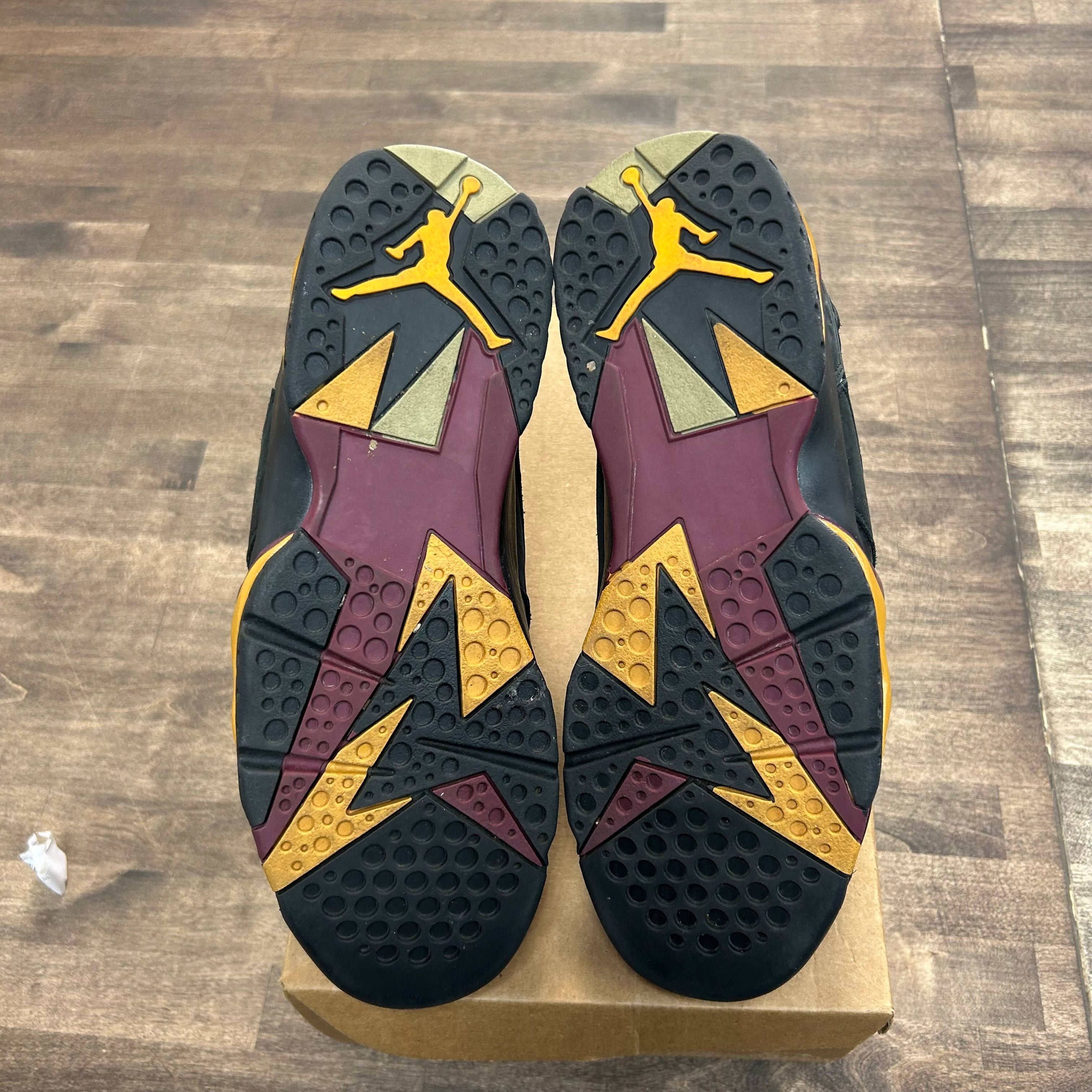 Jordan 7 Retro Black Olive (US 10) (USED,No Box, No Insoles) Size 10 (Pre-Owned) - Image 5