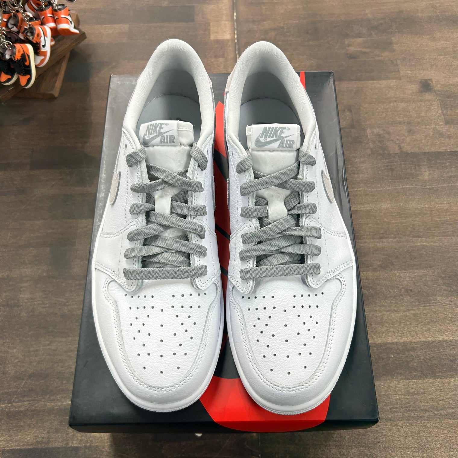 Neutral Grey Jordan 1 Low OG (Lightly Worn)