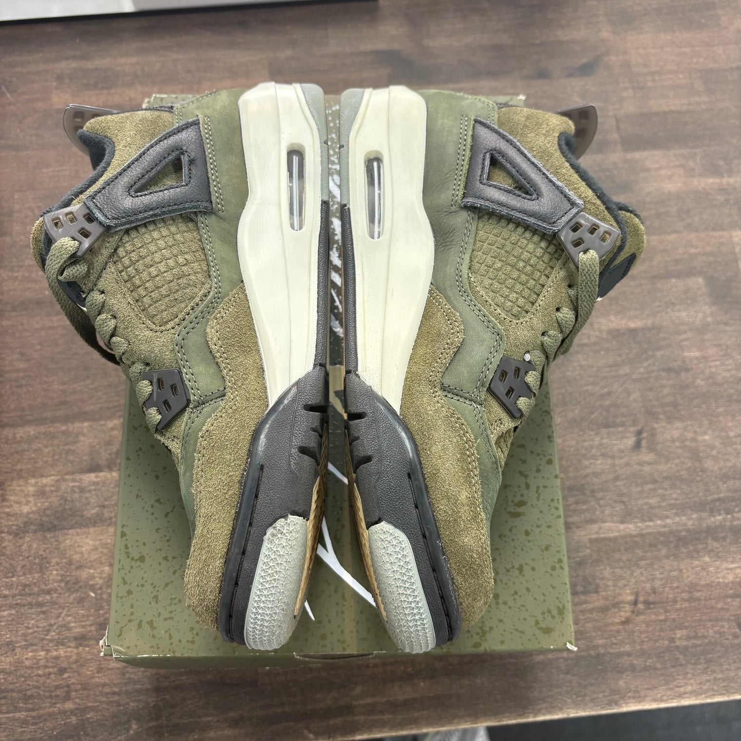 Craft Olive Jordan 4 (GS) (USED)
