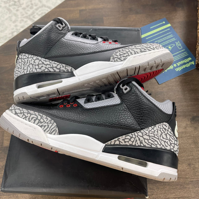Black Cement Jordan 3 (2018) (USED)