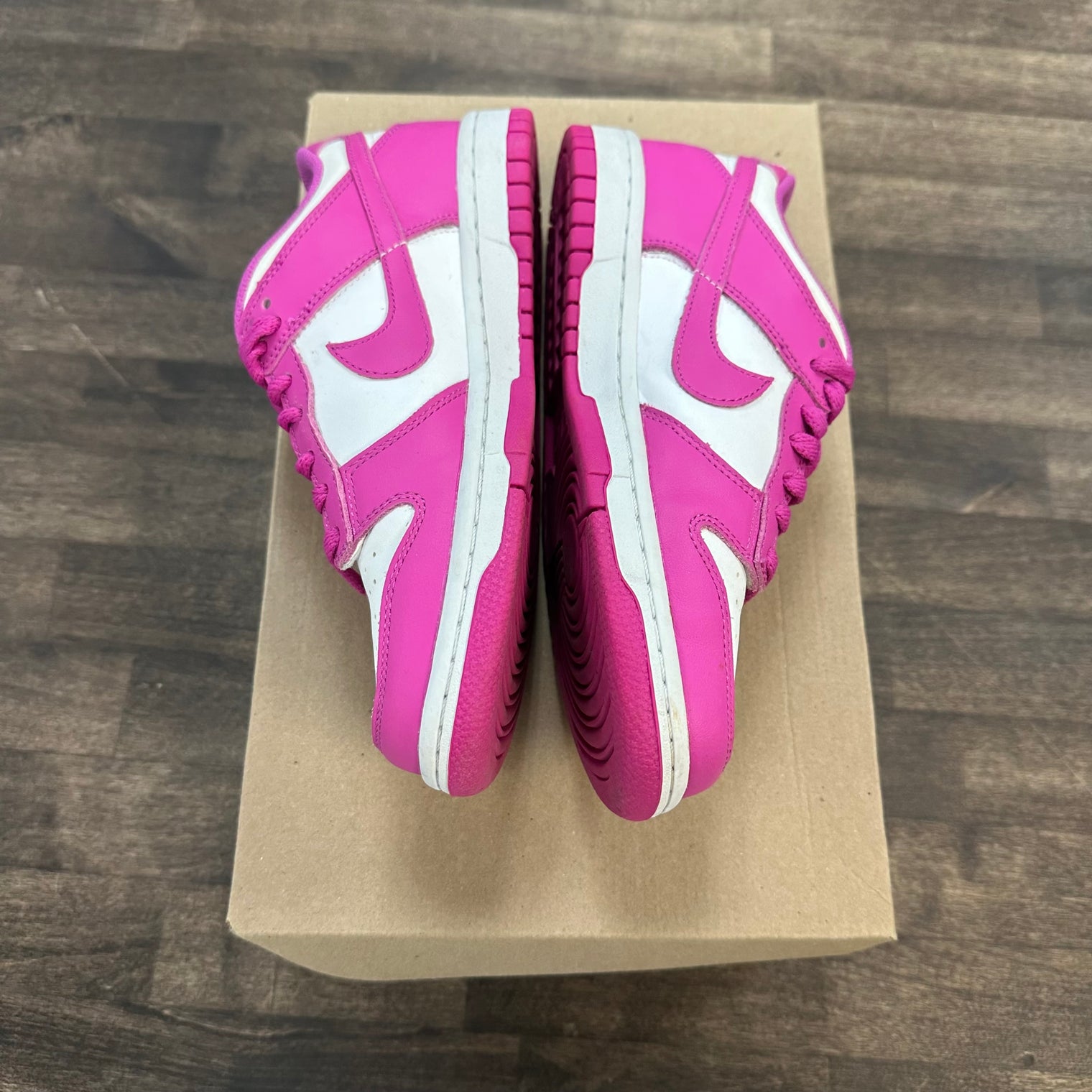 Active Fuschia Dunk Low (GS) (Used, No Box)