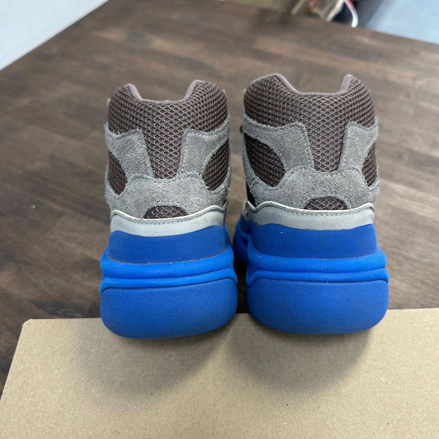 Taupe Blue Yeezy Boot (USED, No Box)
