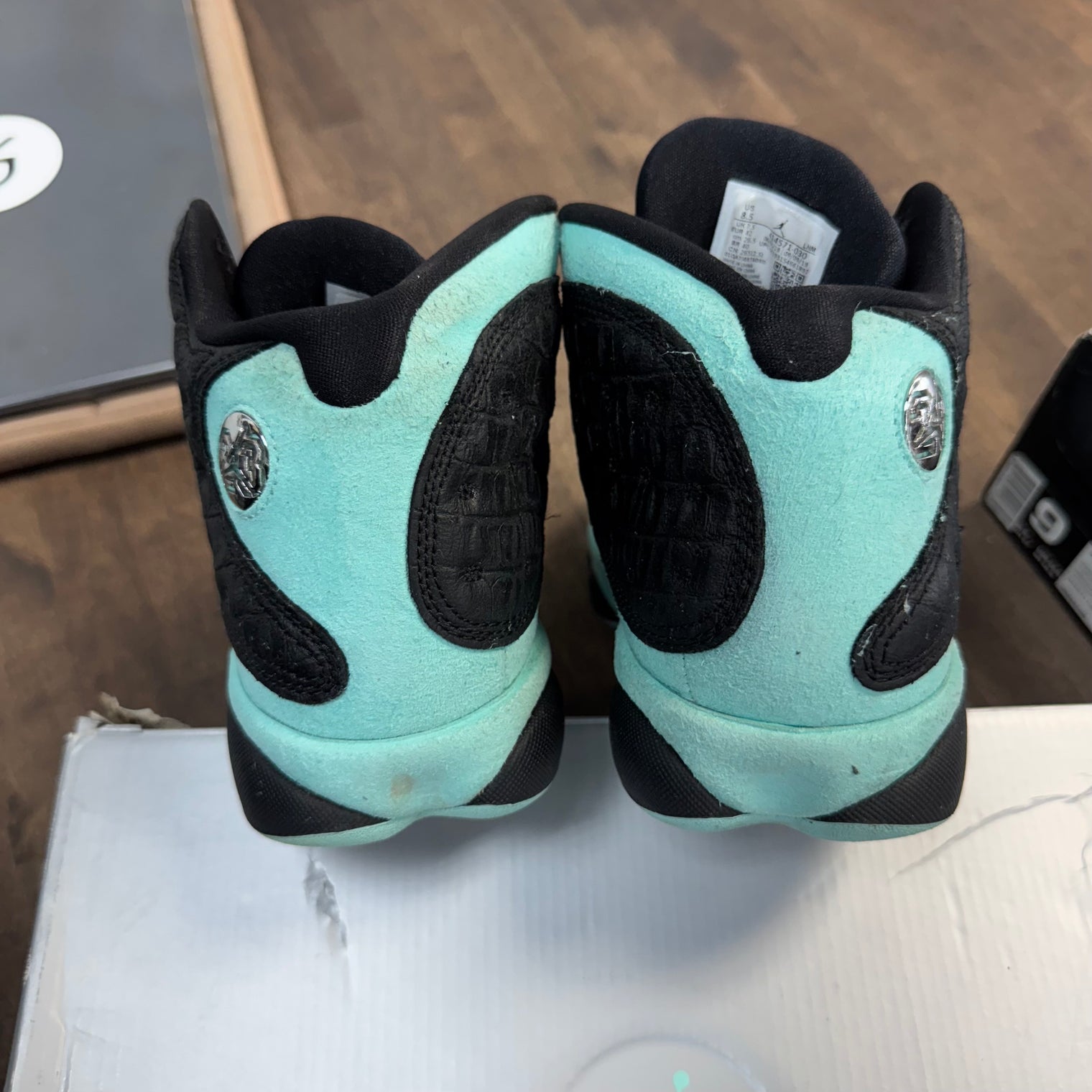 Black Island Green Jordan 13 Retro (USED)