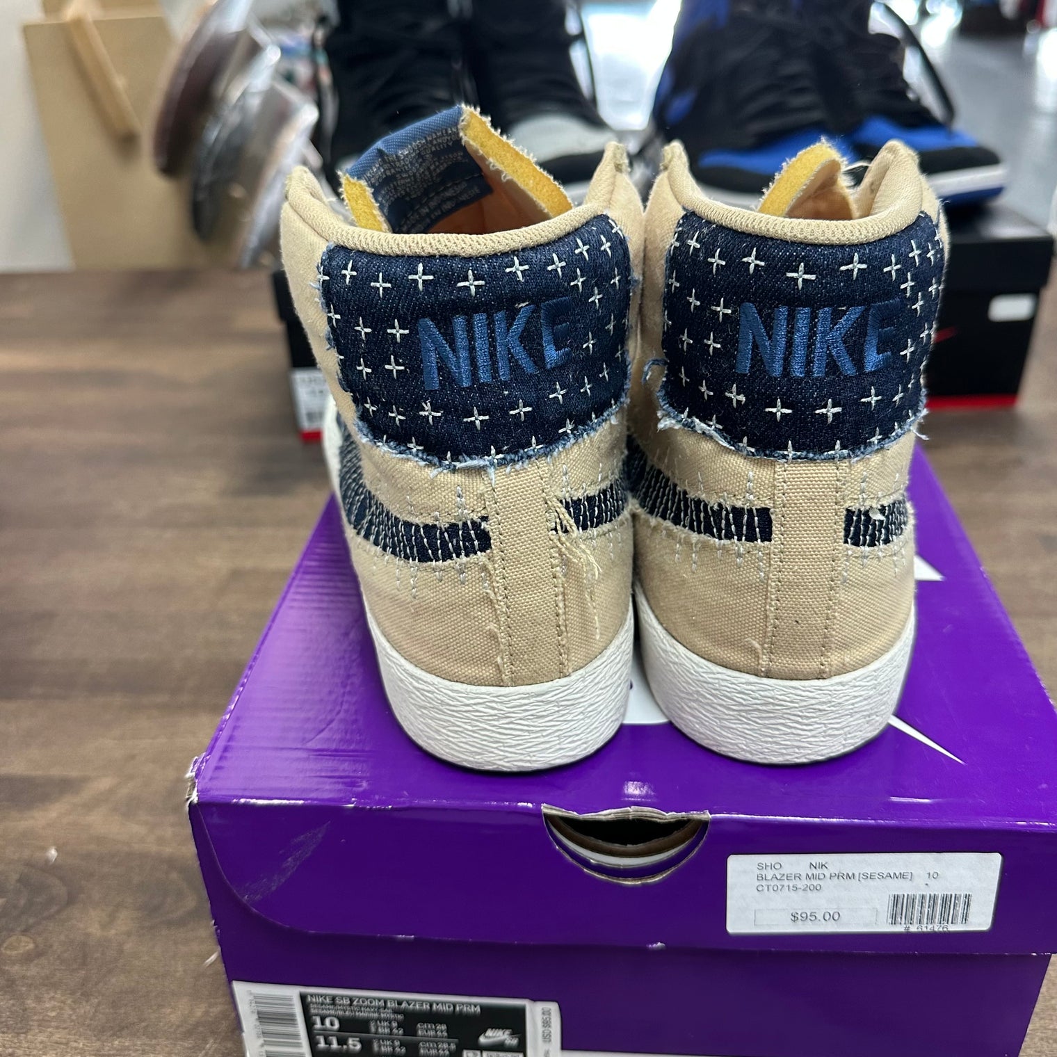 Sashiko Sesame SB Zoom Blazer Mid (USED)