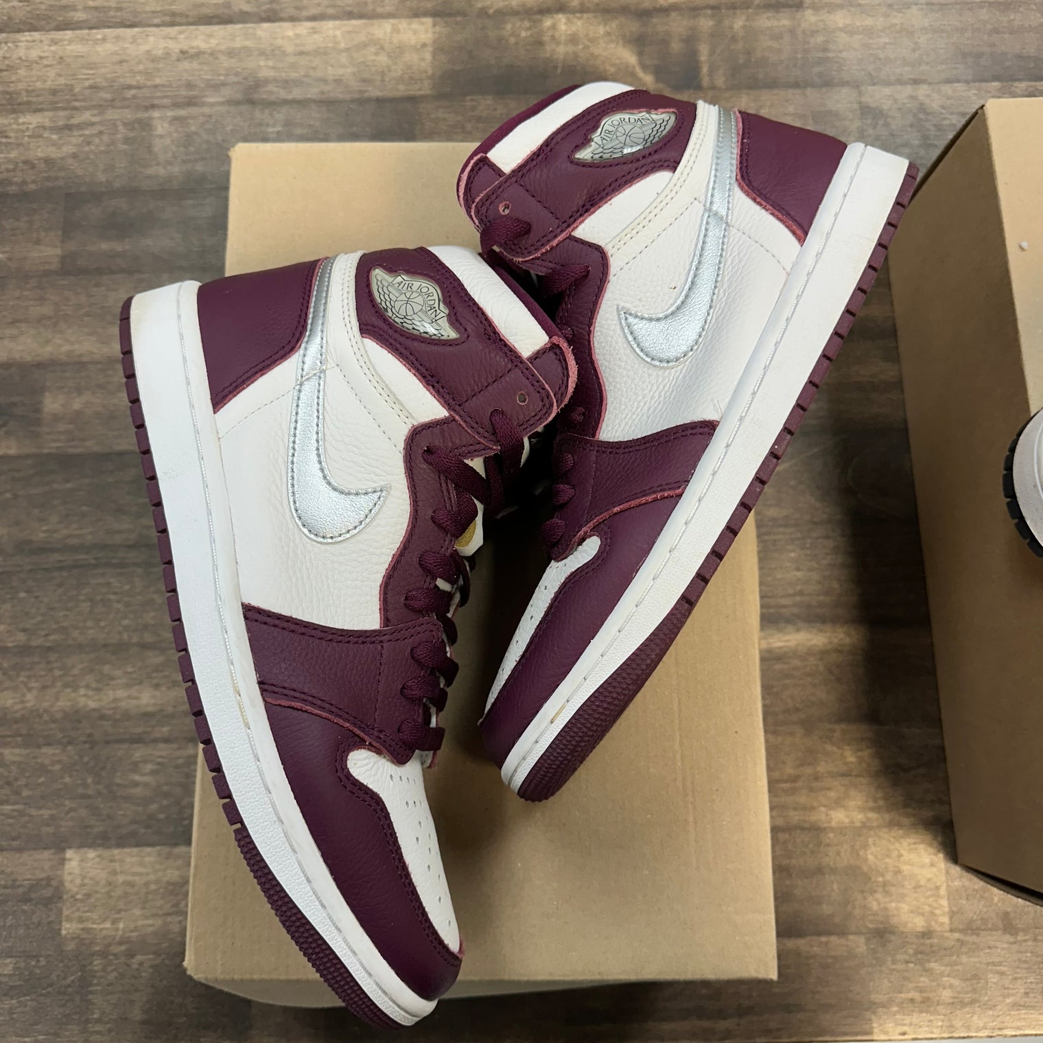Bordeaux Jordan 1 High (USED, No Box)