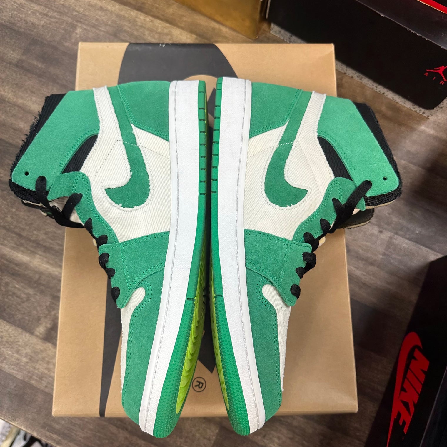 Stadium Green Jordan 1 High Zoom Air CMFT (USED)