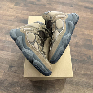 adidas Taupe Black Adidas Yeezy 500 High (USED, No Box) Size 7Y (Pre-Owned) - Image 1