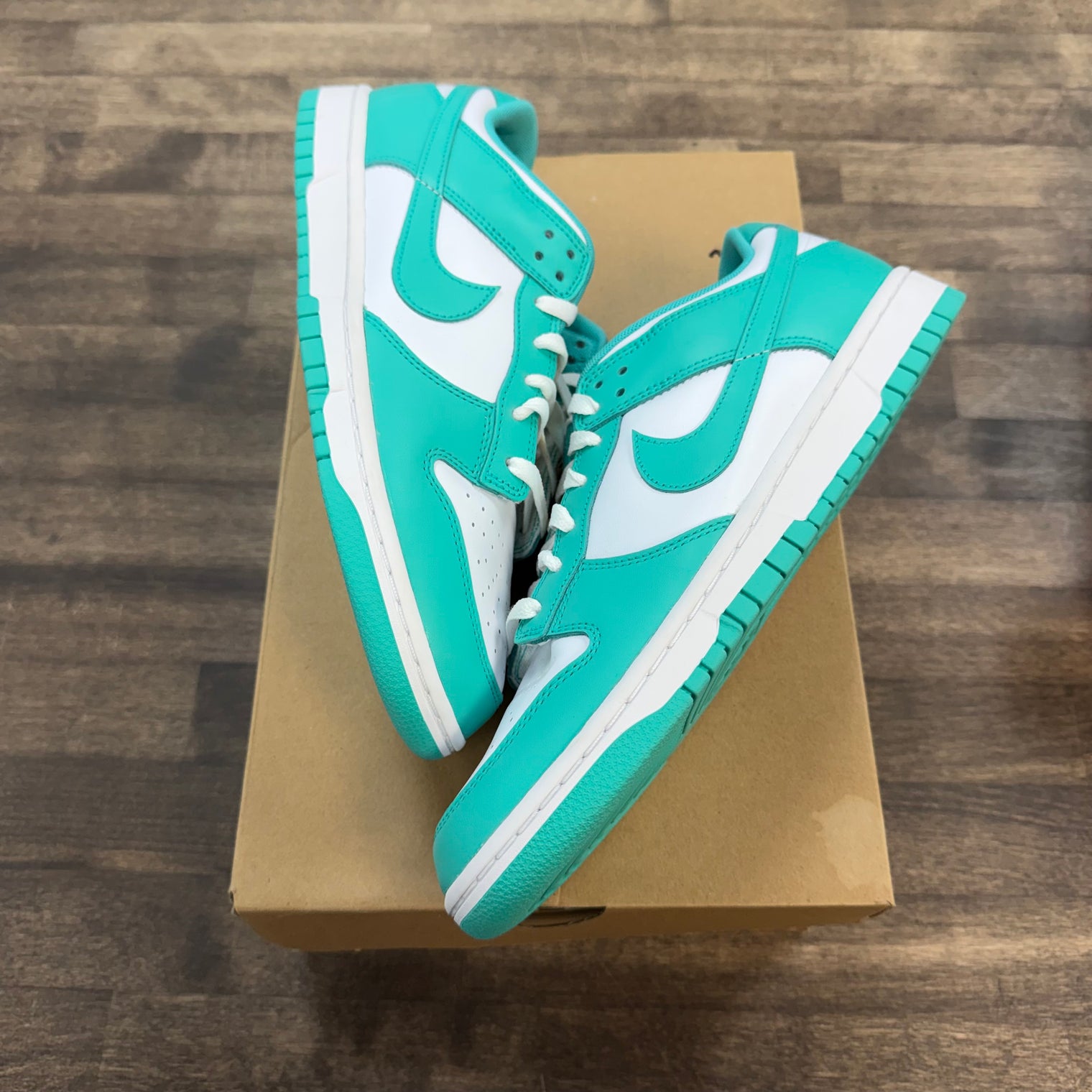 Clear Jade Nike Dunk Low (USED, Replacement Box)