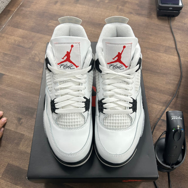 White Cement Jordan 4 (2025) (USED)
