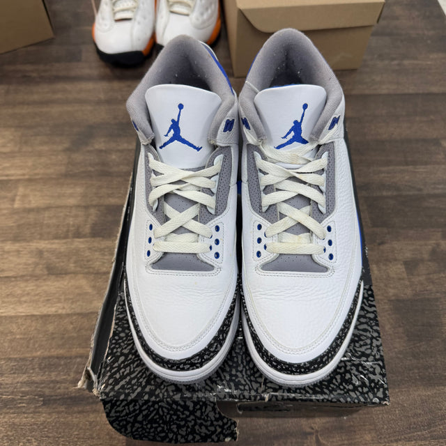 Racer Blue Jordan 3 Retro (USED)
