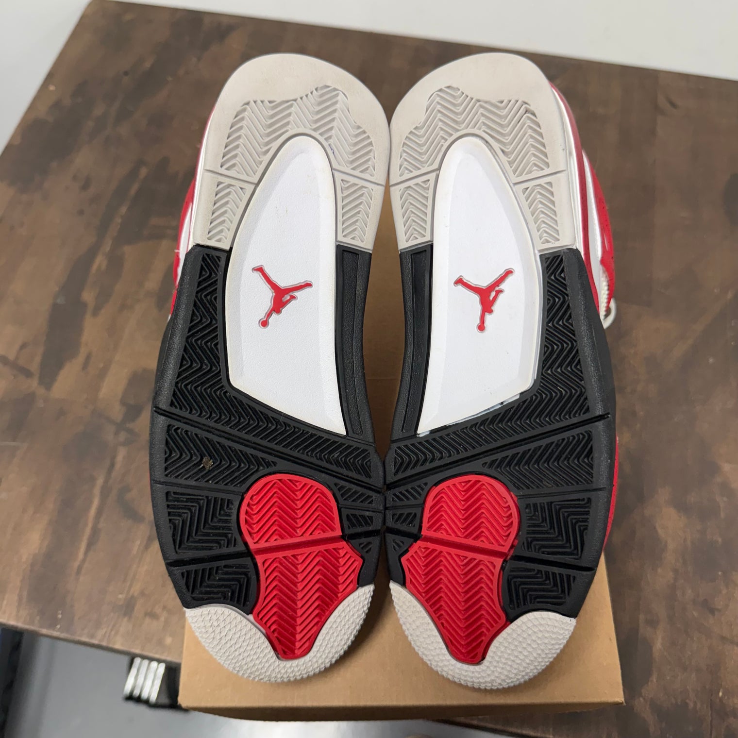Red Cement Jordan 4 Retro (USED,NO Box)