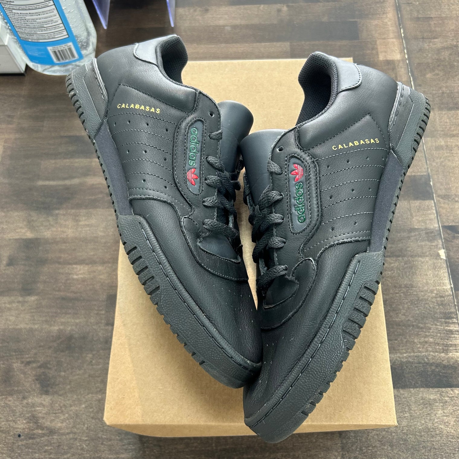 Calabasas Core Black adidas Yeezy Powerphase (USED,No Box)
