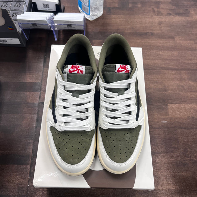 Travis Scott Medium Olive Jordan 1 Low (Lightly Worn)